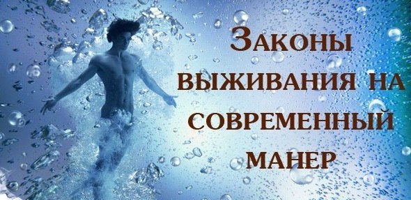 Законы выживания на современный манер